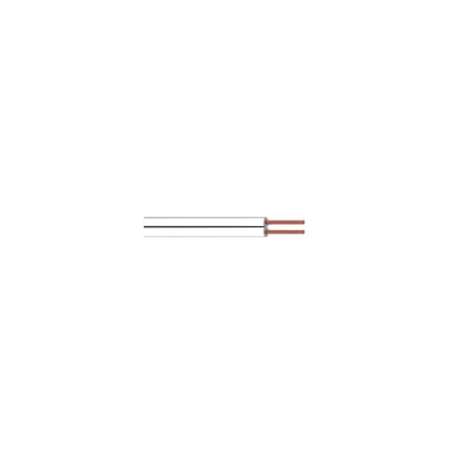 CABLE DÚPLEX 18AWG BLANCO Y NEGRO PARA BOCINA 1M