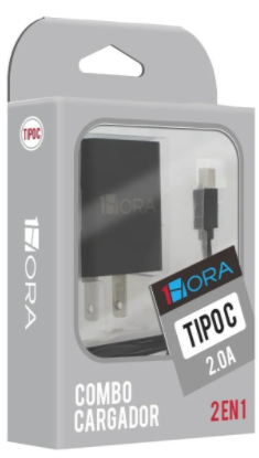 CARGADOR TIPO C CARGA RAPIDA 2.1A