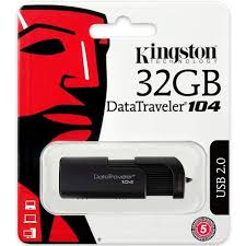 MEMORIA USB 32GB KINGSTON NEGRO