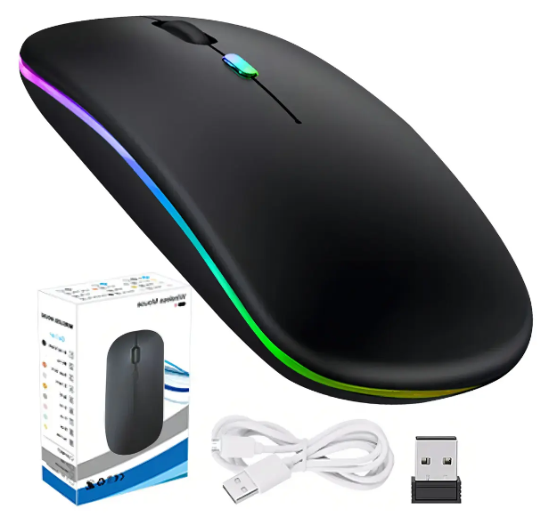 MOUSE INALÁMBRICO RECARGABLE USB