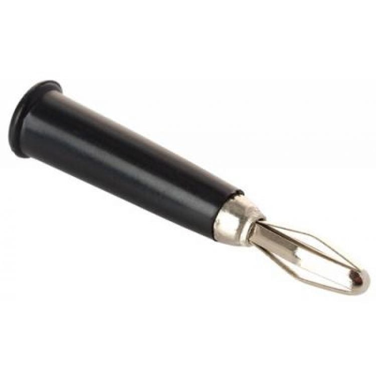 PLUG TIPO BANANA, NEGRO