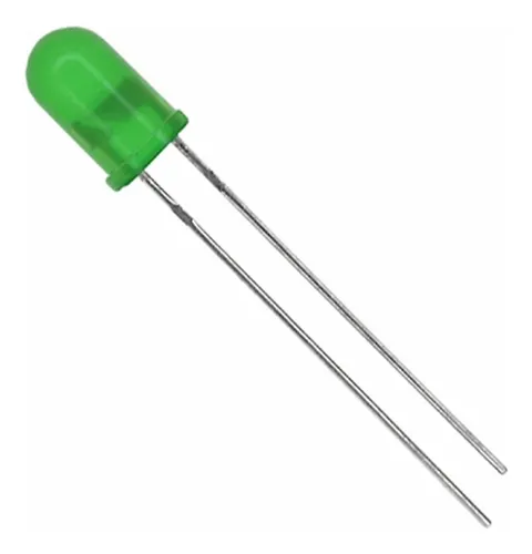 LED VERDE DIFUSO 5MM