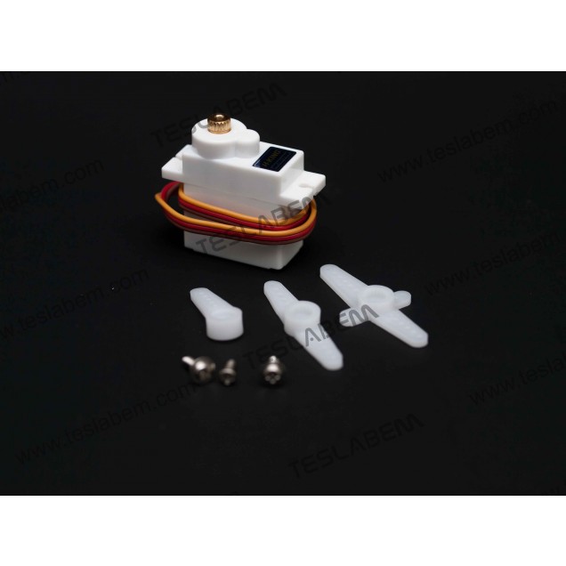 SERVOMOTOR DE 2.8KG-CM TORQUE CON ENGRAN