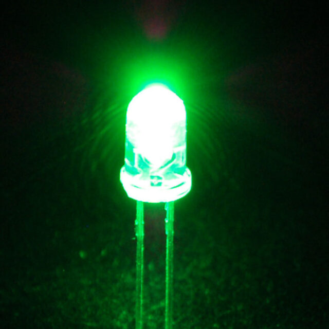 LED VERDE ULTRABRILLANTE 5MM