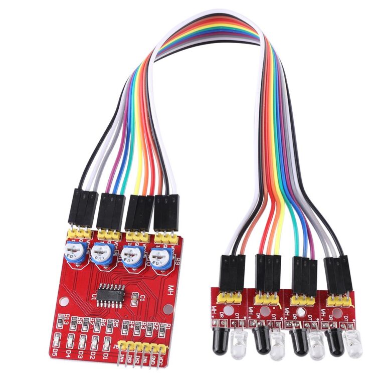 MÓDULO SENSOR SEGUIDOR DE LÍNEAS 4 EN 1 HC-70