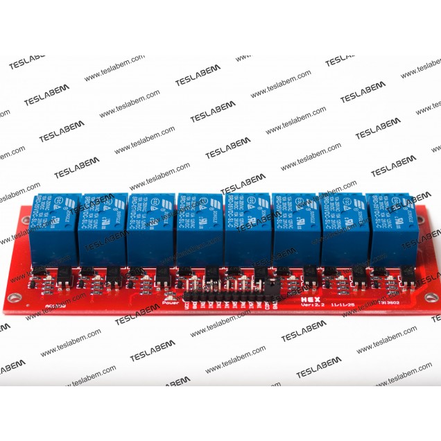MÓDULO RELEVADOR 8 CANALES 5V