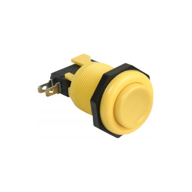 PUSH BUTTON GIGANTE AMARILLO CON MICRO SWITCH