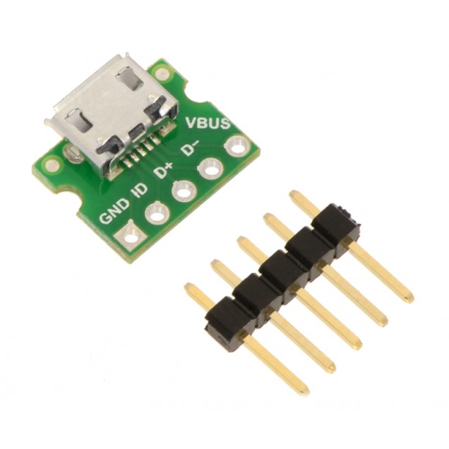 TARJETA BREAKOUT USB MICRO-B