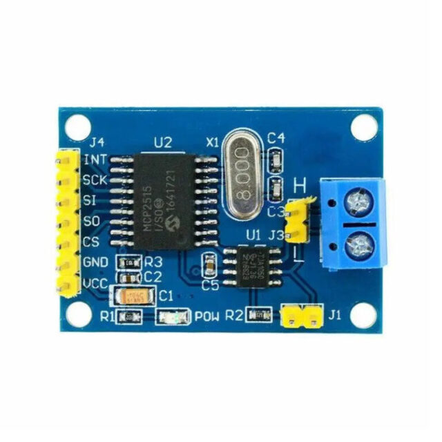 MÓDULO DE COMUNICACION CAN BUS SPI MCP2515+TJA1050