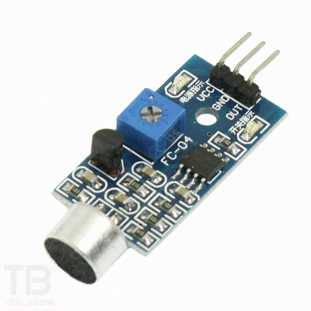 MÓDULO SENSOR DE SONIDO CON MICRÓFONO EL