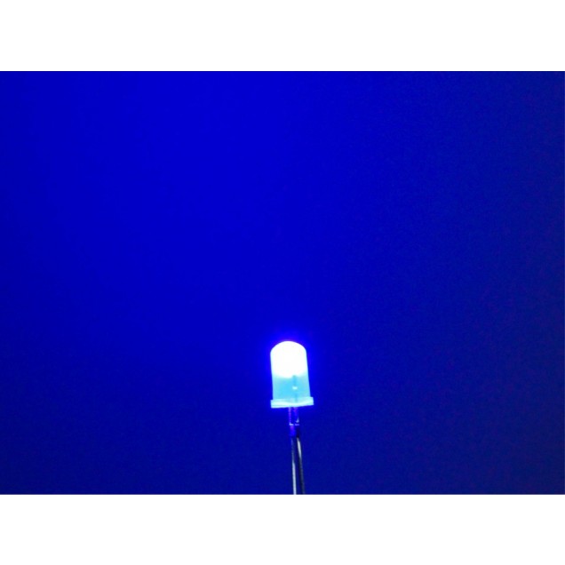 LED AZUL DIFUSO 5MM