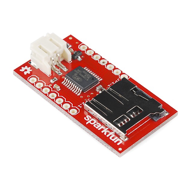 REPRODUCTOR AUDIO SERIAL SPARKFUN-MP3/WAV MICROSD