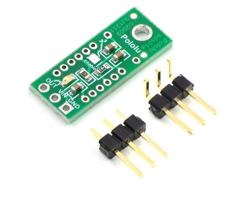 SENSOR DE DISTANCIA IR DIGITAL 15CM SHARP GP2Y0D815Z0F CON CARRIER POLOLU