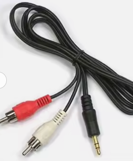 CABLE DE AUDIO 3.5MM A 2 RCA