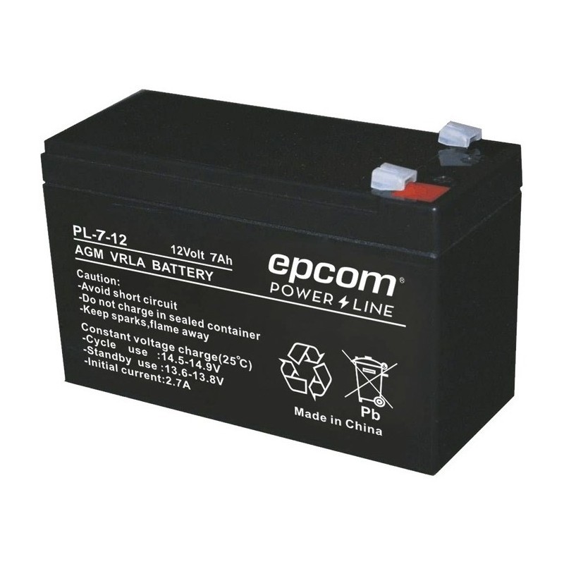 BATERIA AGM VRLA 12V 7AH