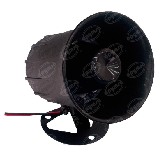 SIRENA DE ALARMA 12V 20W