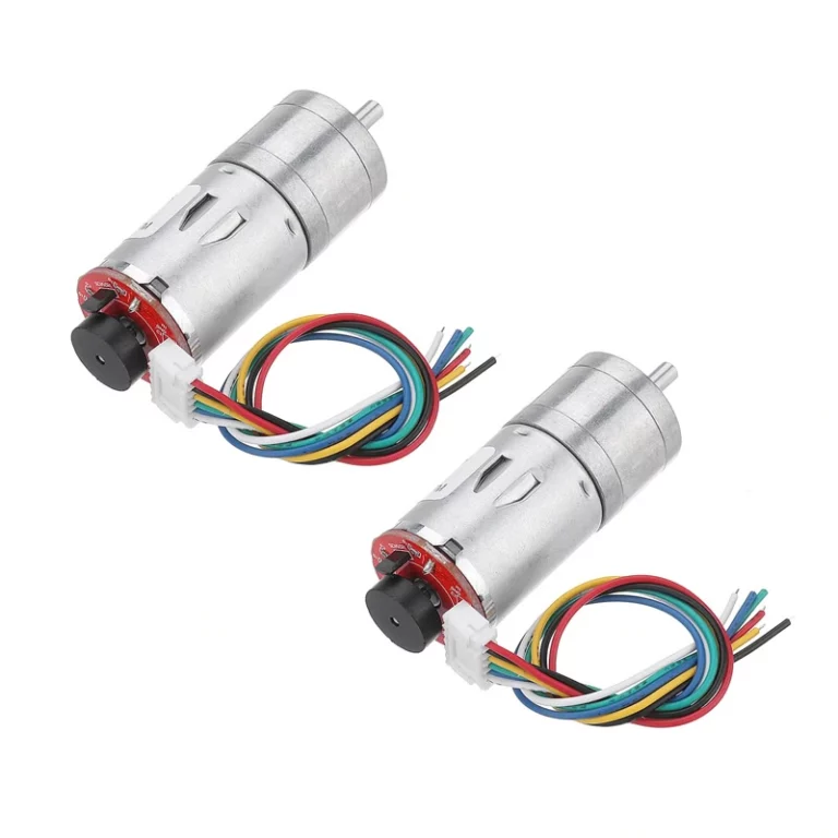 MOTORREDUCTOR CON ENCODER GM 25-370 12V 140RPM