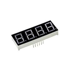 DISPLAY DE 7 SEGMENTOS 4 DÍGITOS ANODO COMUN