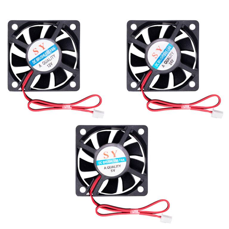 VENTILADORES 6015 5V/12V/24V DC