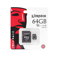 MEMORIA MICRO SD KINGSTON 64GB CLASE 10