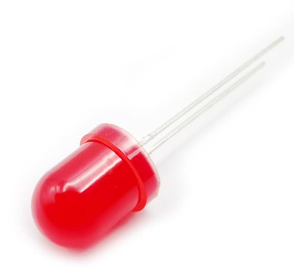 LED DIFUSO ROJO 10MM