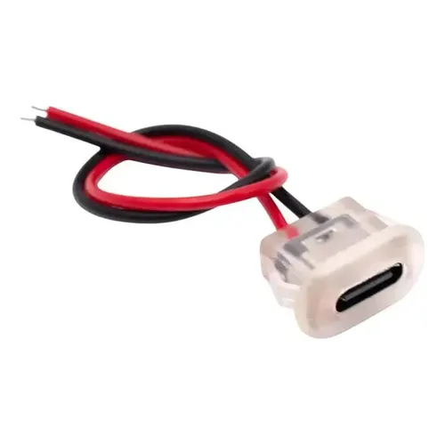 CONECTOR USB TIPO C HEMBRA 2 PINES