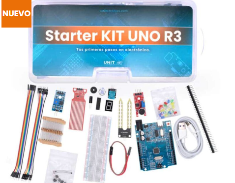 KIT ARDUINO UNO BASICO CON 13 PRACTICAS