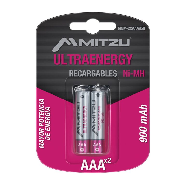 KIT DE 2 BATERÍAS AAA NI-MH 1.2V