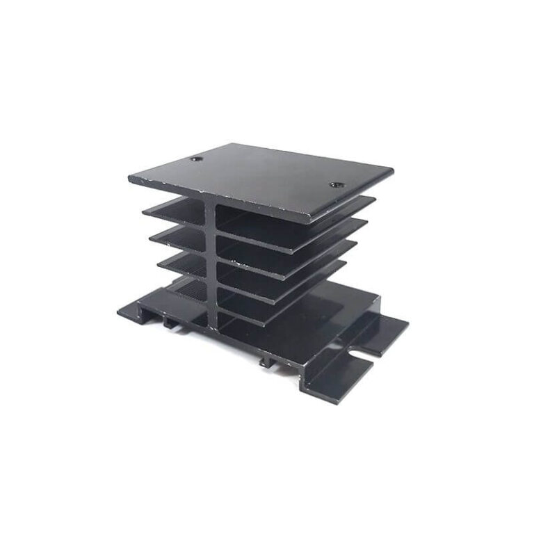 DISIPADOR DE CALOR SSR PARA RELEVADOR DE ESTADO SÓLIDO, ALUMINIO