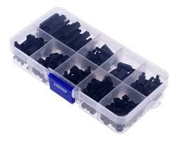 KIT DE SEPARADORES DE NYLON CON TORNILLO Y TUERCA M3