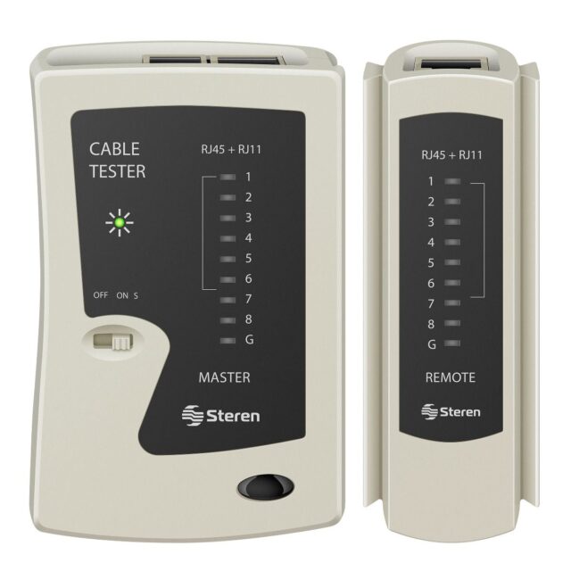 PROBADOR DE CABLE UTP,FTP,STP Y TELEFONICO