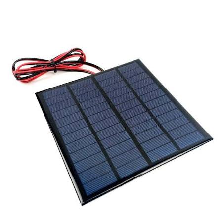 12V PANELES SOLARES 3W 250mA