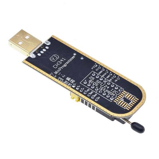 CH341A MINI PROGRAMADOR DE BIOS EEPROM SERIE 24/25 USB