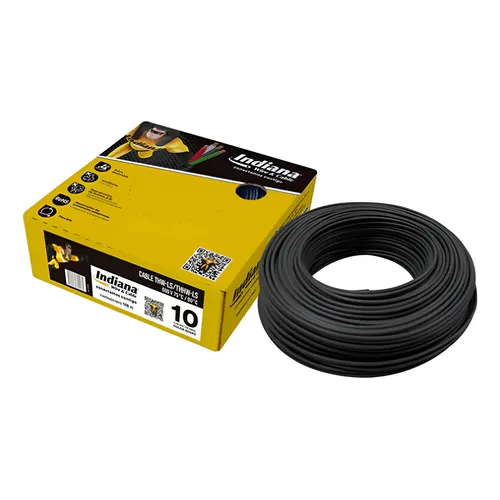 CABLE ESTAÑADO CAL 14 NEGRO INDIANA