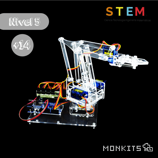 BRAZO ROBOTICO CON ARDUINO ME-BRACR