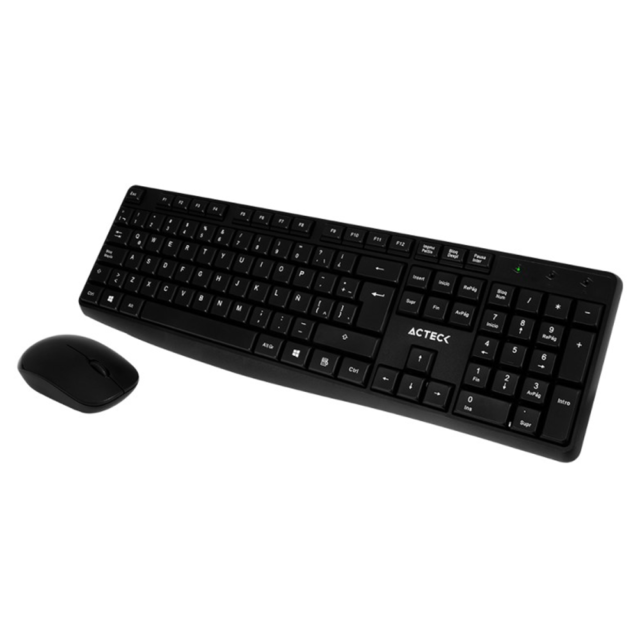 TECLADO Y MOUSE INALÁMBRICO ACTECK MK440 AC-931755