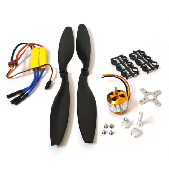 KIT MOTOR BRUSHLESS A2212 1000KV CON ESC 30A