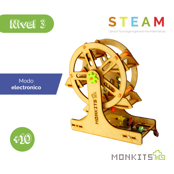 RUEDA DE LA FORTUNA ELECTRÓNICA STEAM ME-RF15
